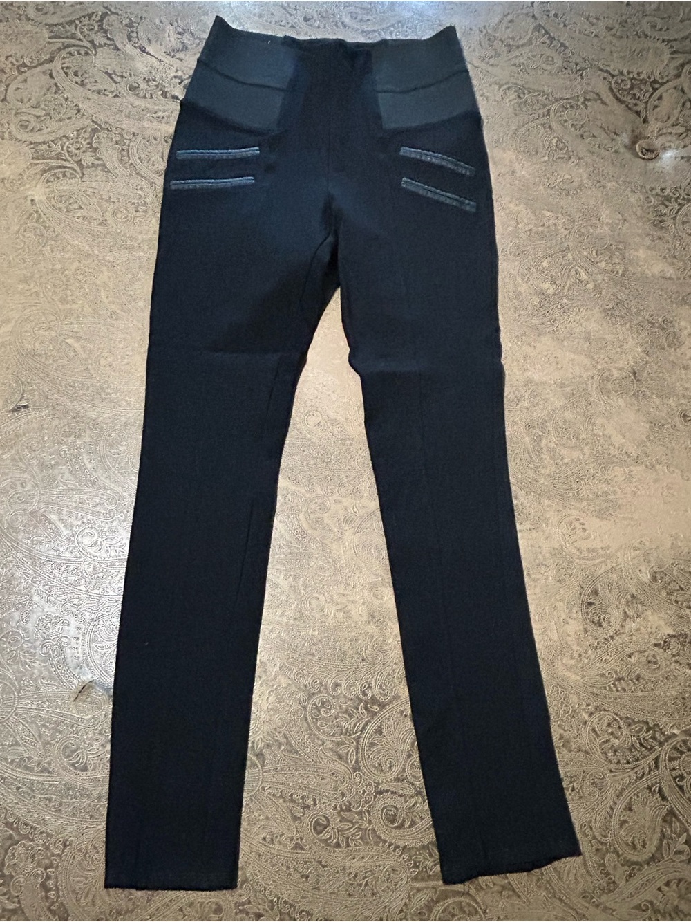 Ci Sono Black High-Rise Skinny Jeans with Zip Accent